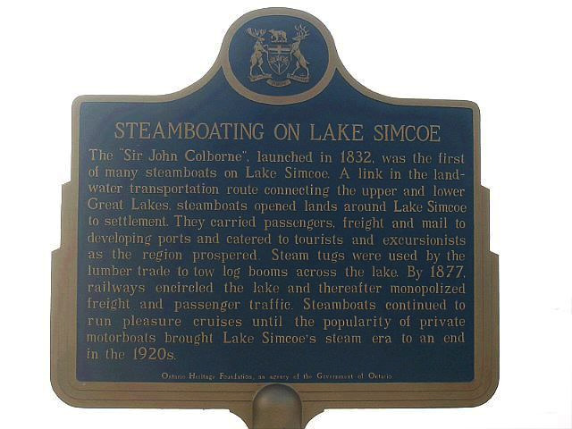 Steamboating on Lake Simcoe