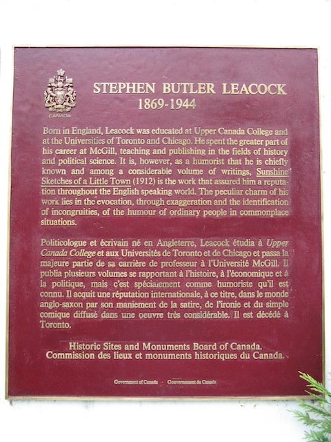 Stephen Butler Leacock