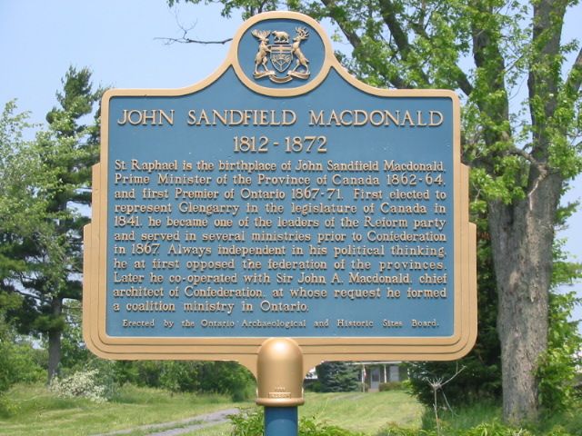 John Sandfield Macdonald 1812-1872
