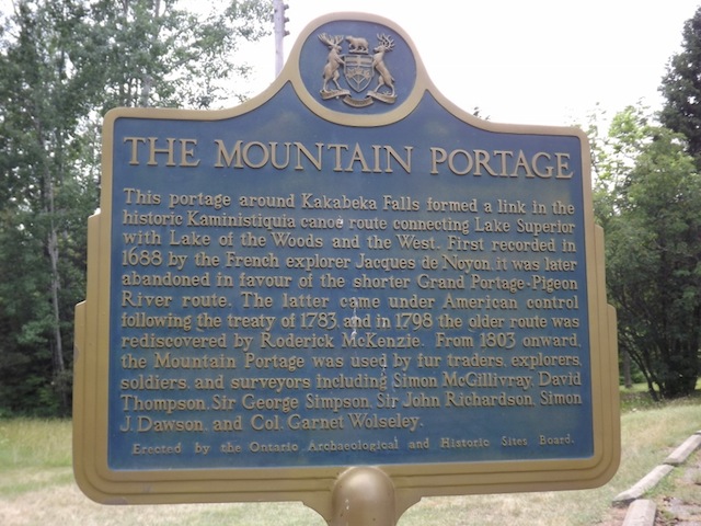 The Mountain Portage