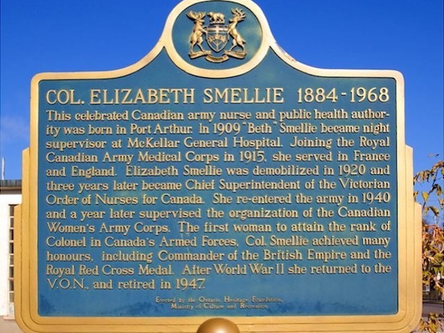Colonel Elizabeth Smellie 1884-1968