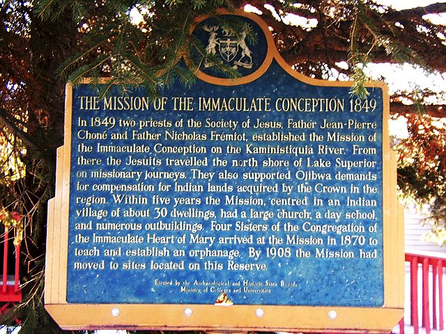 The Mission of the Immaculate Conception 1849