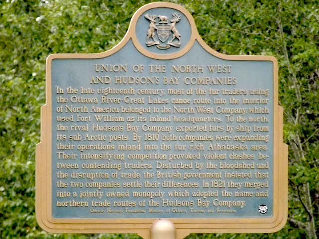 Union of the North West and Hudson's Bay Companies