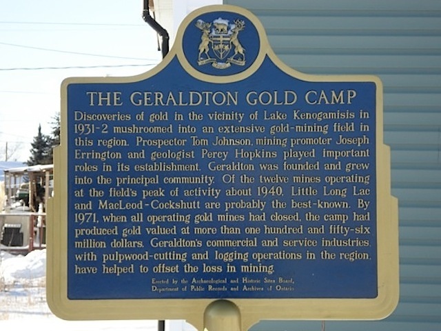 Geraldton Gold Camp