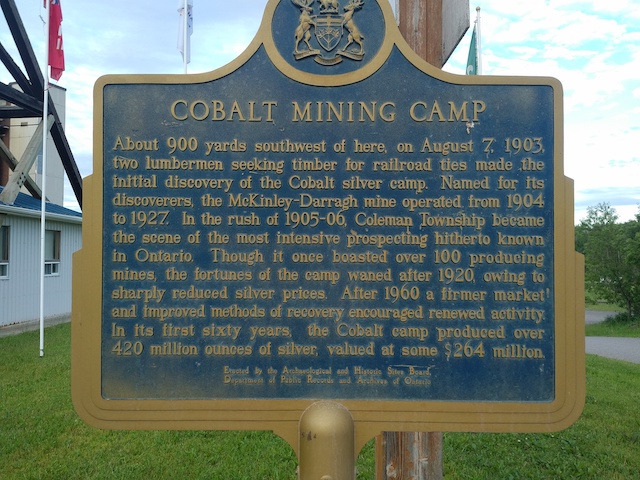 The Cobalt Mining Camp