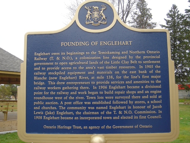 Founding of Englehart