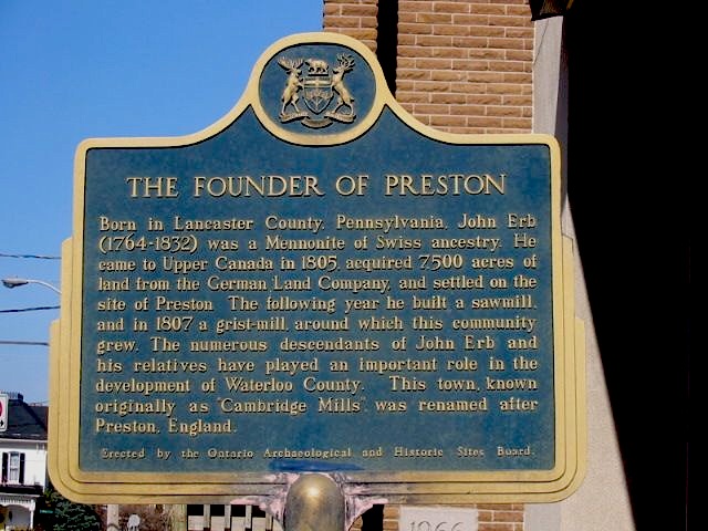 The Founder of Preston