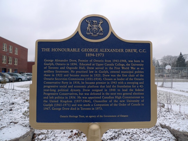Honourable George Alexander Drew, C.C.
