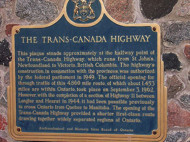 The Trans-Canada Highway