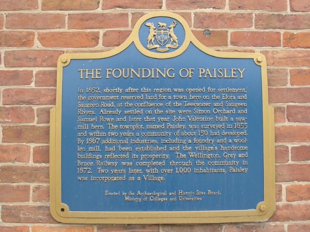 Isabella Valancy Crawford Historical Plaque