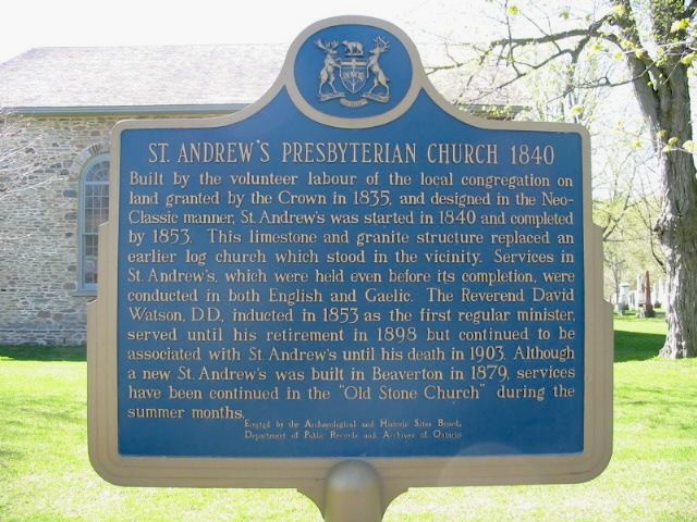 St. Andrew's Presbyterian Church 1840