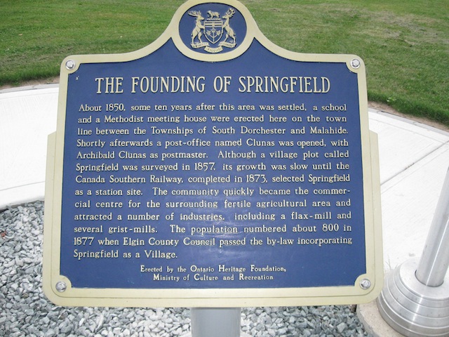 The Founding of Springfield
