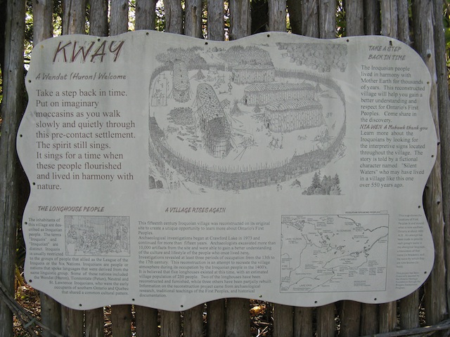 Crawford Lake Indian Village Site