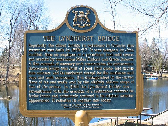 The Lyndhurst Bridge