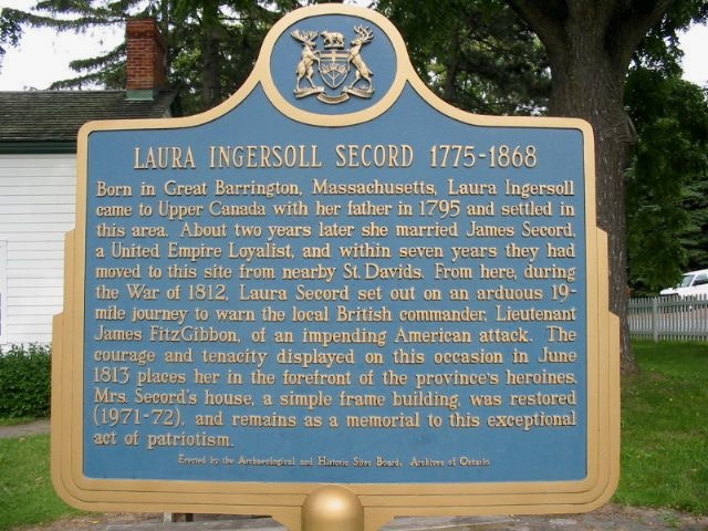 Laura Ingersoll Secord 1775-1868