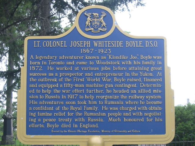 Lieutenant Colonel Joseph Whiteside Boyle, D.S.O. 1867-1923