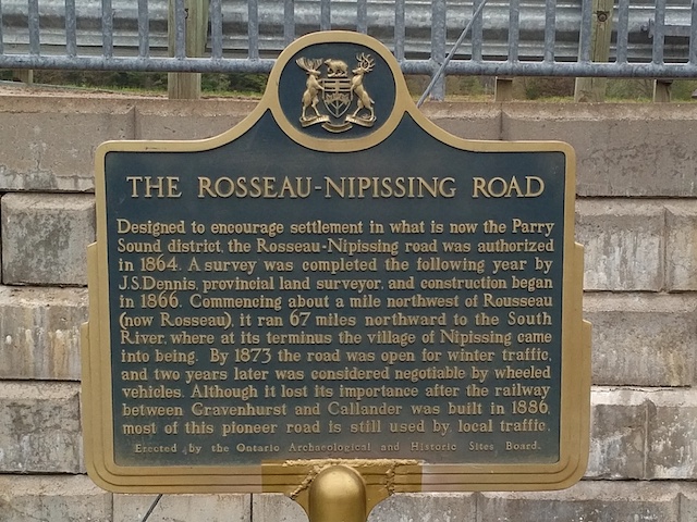 The Rosseau-Nipissing Road