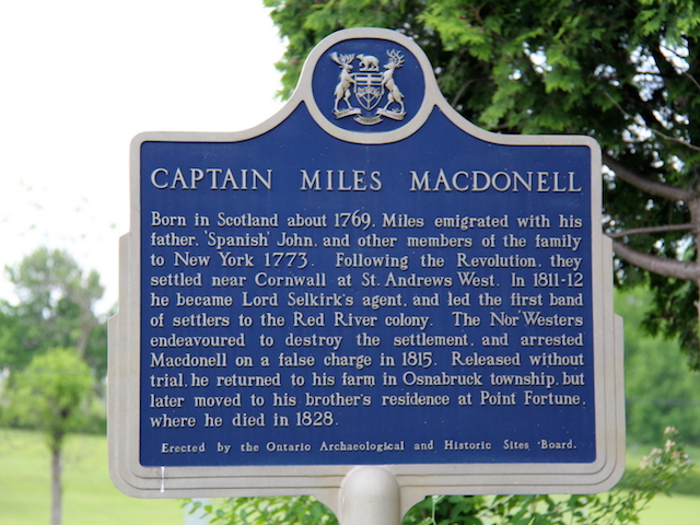 Captain Miles Macdonell